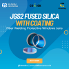 Fiber Welding Protective Windows Lens JGS2 Fused Silica with Coating